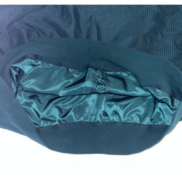 Vintage Zero Restriction Green Houndstooth Golf Windshirt Mens XL Pullover - Picture 7 of 8